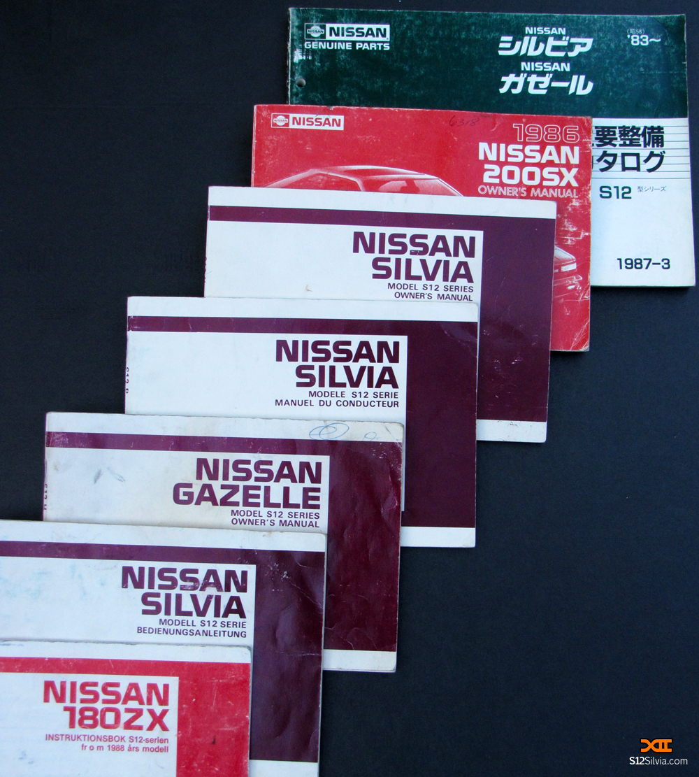 Attached Image: S12_Manuals_Collection.jpeg